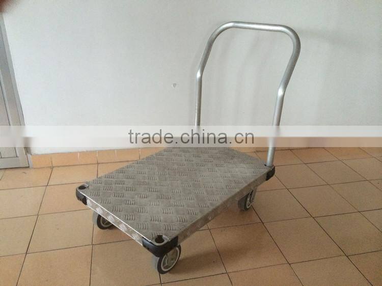 folding aluminium platform cart carrage trolley