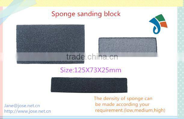 Sponge sanding block