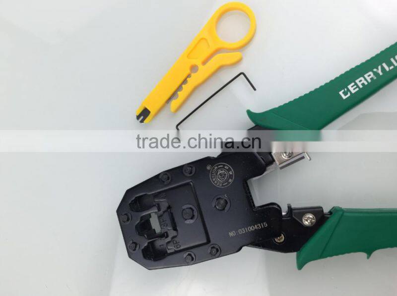 Berrylion Multi Purpose Crimping Wire Cutting wire stripper for sale