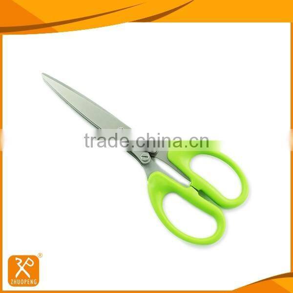 7" LFGB stainless steel 5 lays vegetables cutting scissors