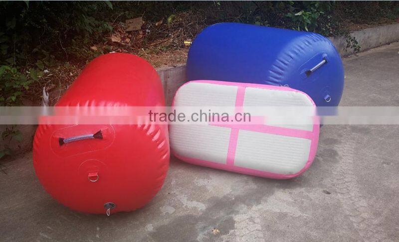 High quality Inflatable Gym Air Rolls PVC Air Pillar For Gymnastic