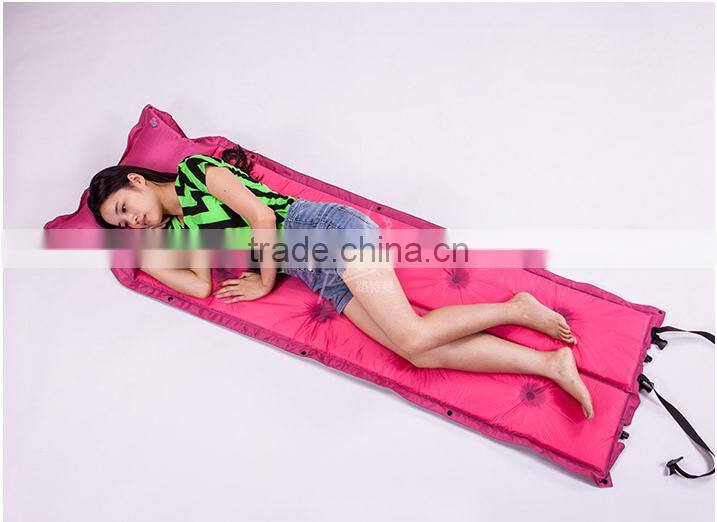 Self Inflating Camping Hiking Picnic Sleeping Mat with Pillow