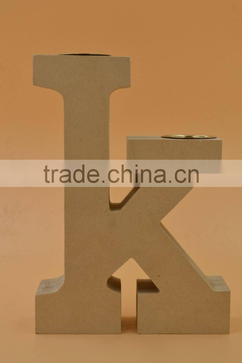wooden MDF Letter L, alphabet letter