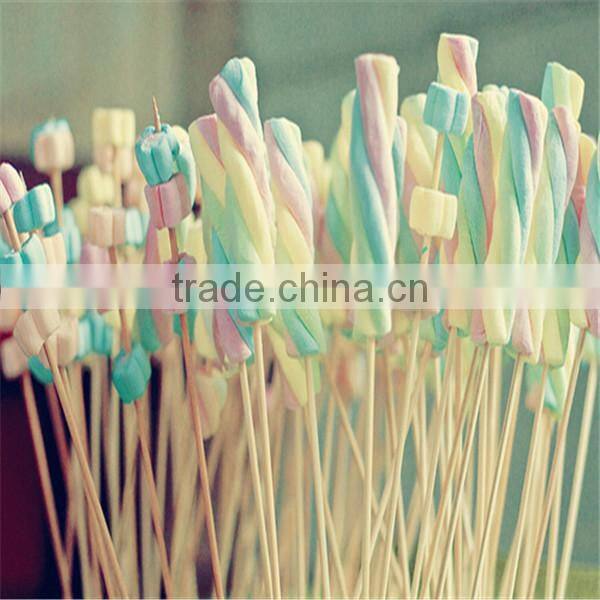 Eco-friendly food grade bamboo stick for catton candy