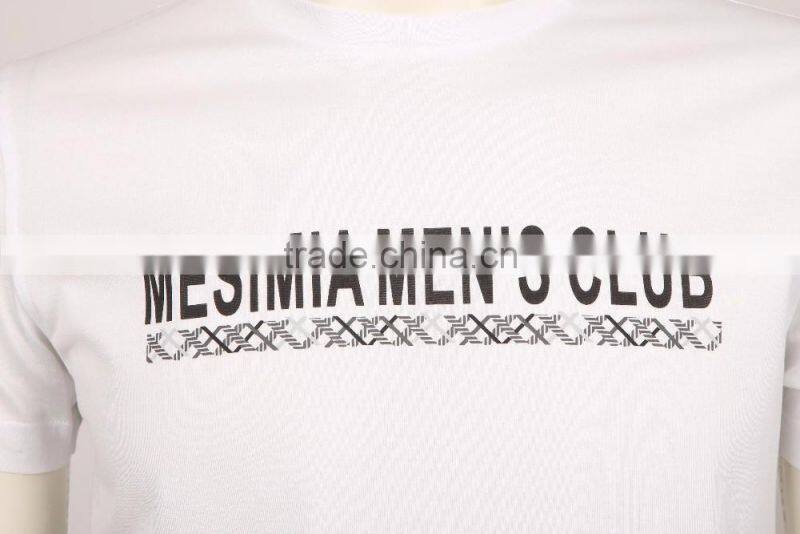 cheap quality mens 100%cotton bulk plain cotton white t shirt