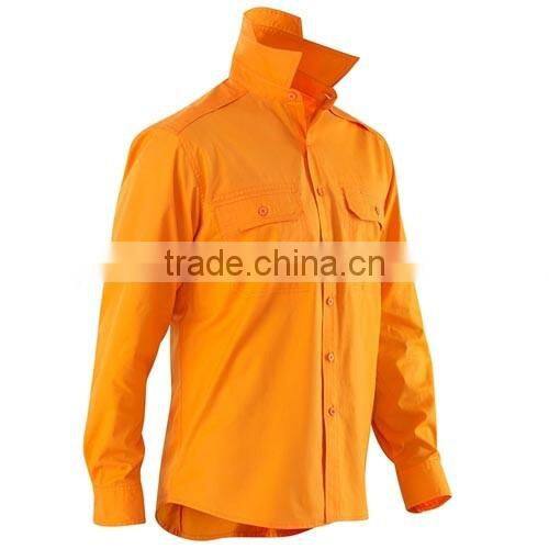 100% cotton Workwear Ripstop shirts Long Sleeve AeroCool Work Shirts