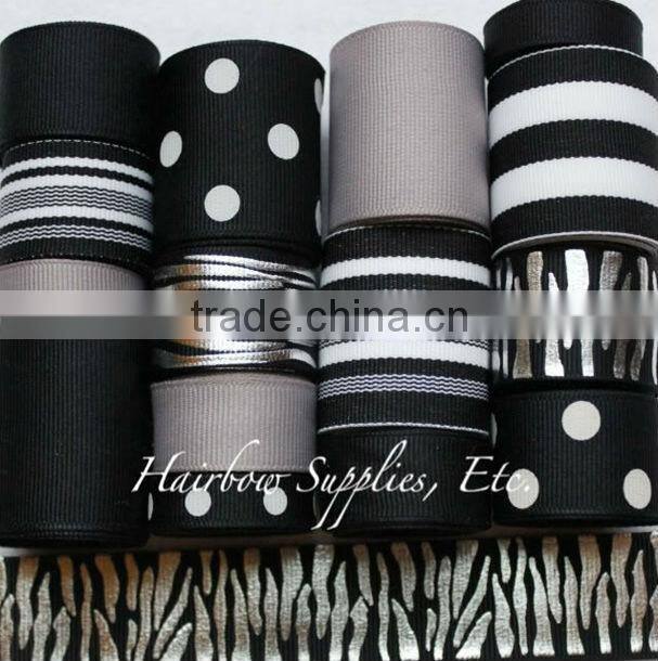 2014 wholesale brand name custom printed ribbon for garment package