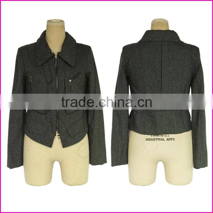 2014 new design women business casual jacket from Aoba Garment