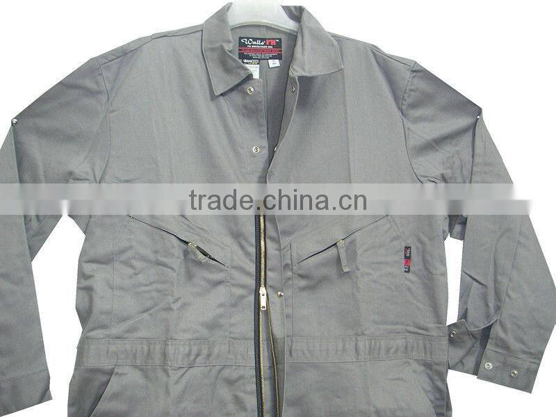 mens summer grey flame retarded coveralls SLC138