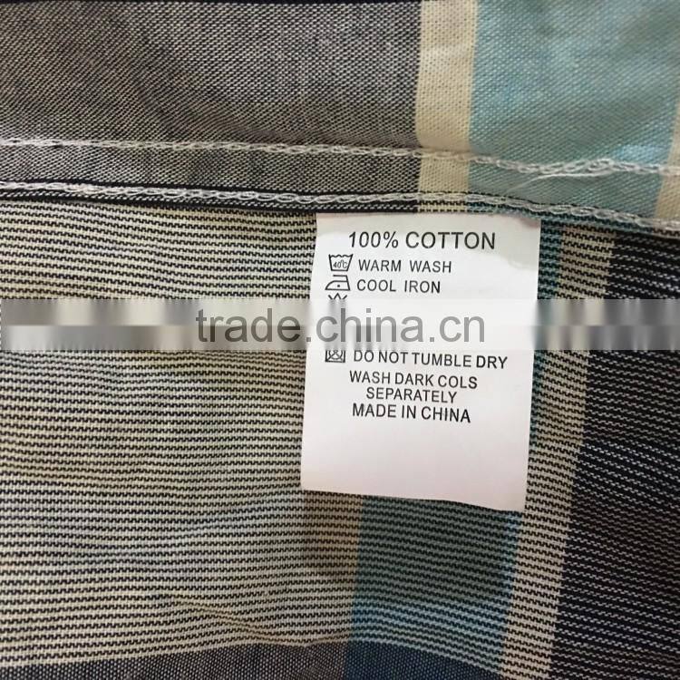 Kids boy stocklots checked short sleeve shirt