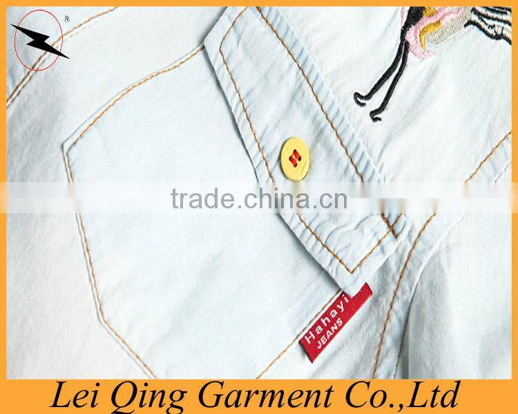 2015 newest designs formal kids shirts embroidery designs