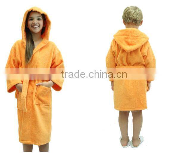 Kids Robe Bathrobe, Cotton Terry Bath Funny Robe