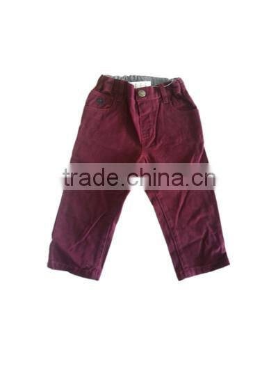 The latest boys jeans in purplish red G13