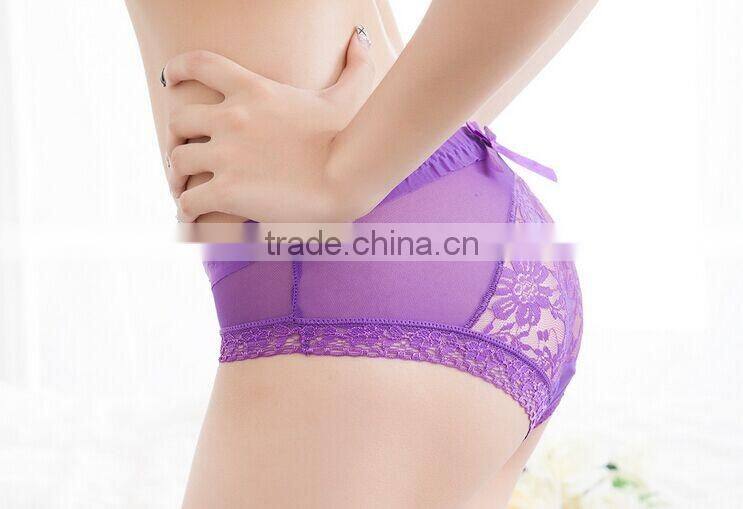 Sexy Transparent Lace Panties Seamless Briefs Women Underwear Lady Knickers Underpants Girl Lingerie