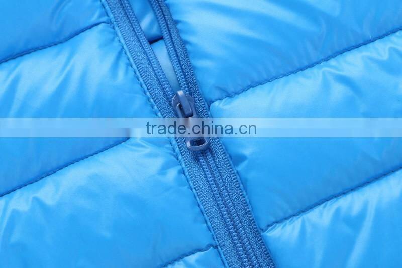 wholesale customize cheap kids children winter down vests and clothes
