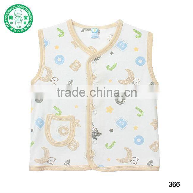Jianbaostar kids clothing baby clothes baby vest