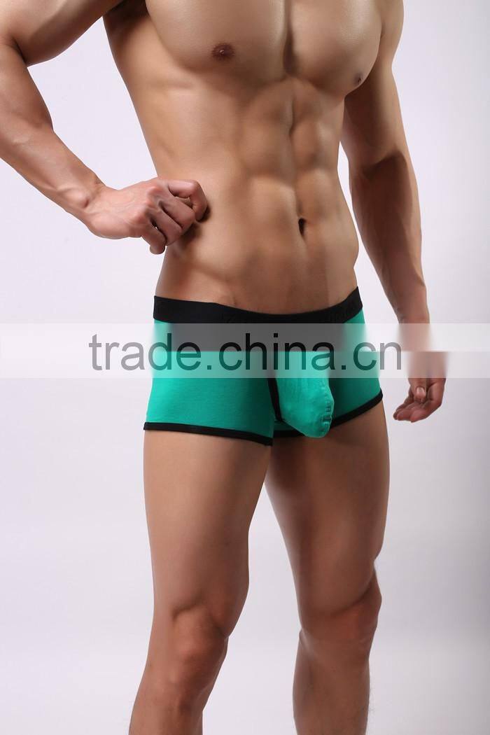 1pcs/lot wholesale New Brand underwear men comfortable cotton men boxer men underwear Size M L XL XXL 2 colors ceucas