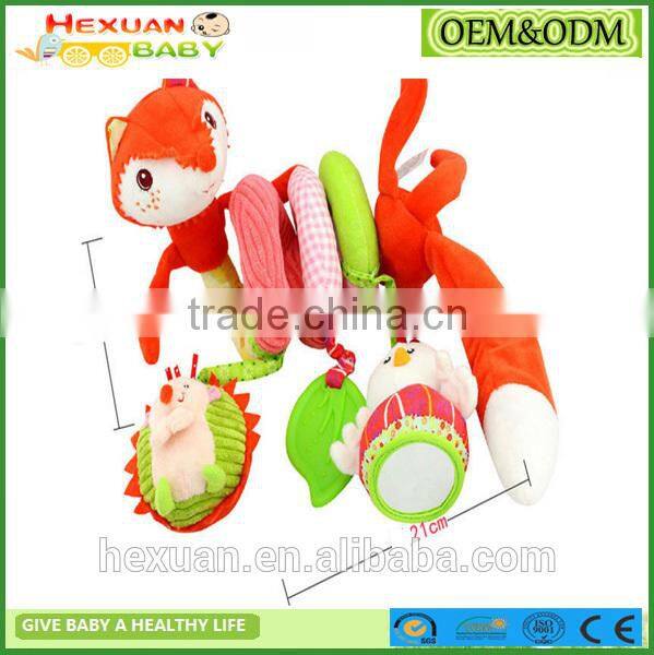 Baby toddler car bed stroller crib cot pram hanging musical spiral activity