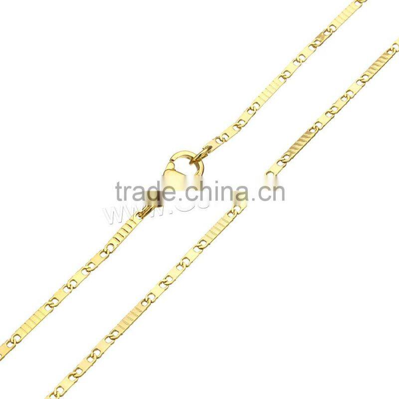 Stainless Steel Necklace jewelry gold chain necklace body chain jewelry