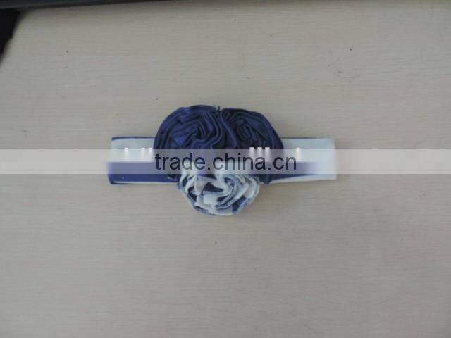 boutique stretch hairbands for baby girls cheap remake elastic sport stripe headbands for children flower hairwear