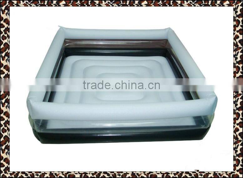 safty inflatable dog pool plastic pet bathtub tube doggy bath tub