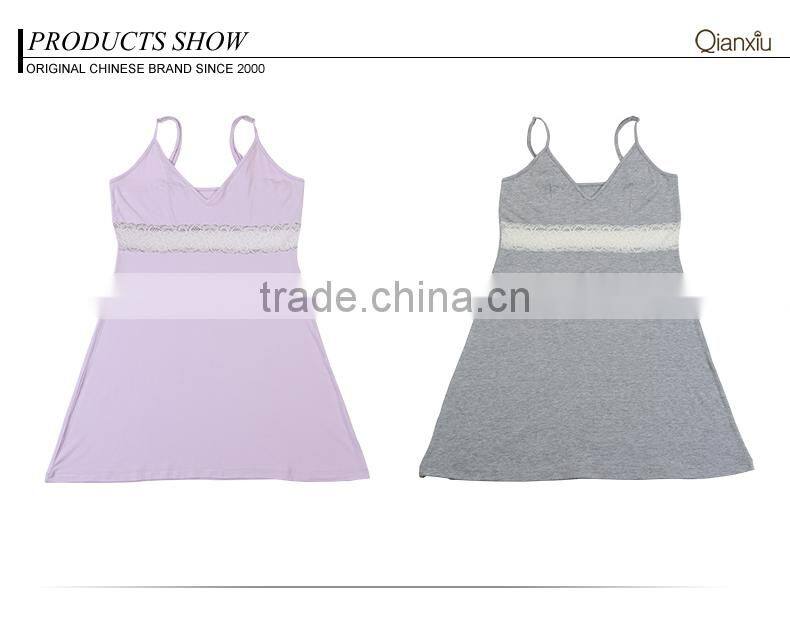 Top Selling Qianxiu factory outlets lace tempt women ladies sexy pyjamas