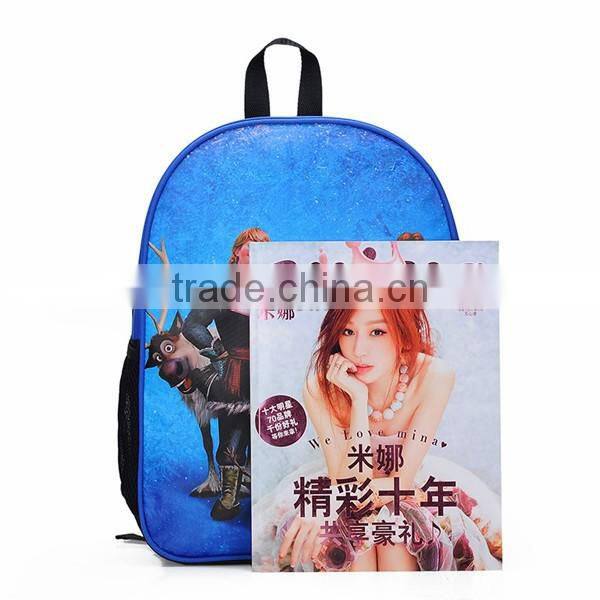Top Quality Children Cartoon Schoolbag, canvas backpack for girls,Backpacks for Primary Students