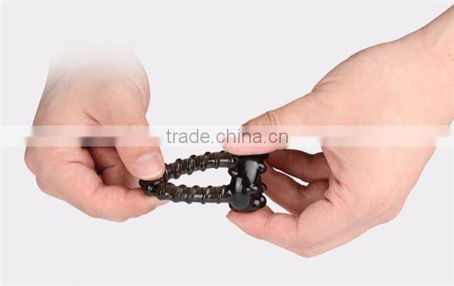 Male Penis Ring Triple Lock Sperm Time Delay Cock Rings Ball Stretcher Chastity Belt Sex Toys