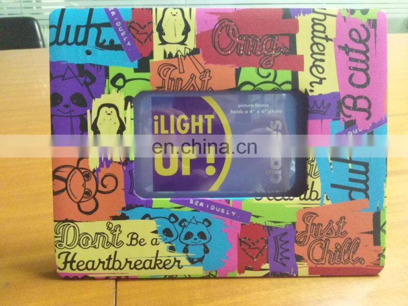 Lighting up photo frame with your best memory