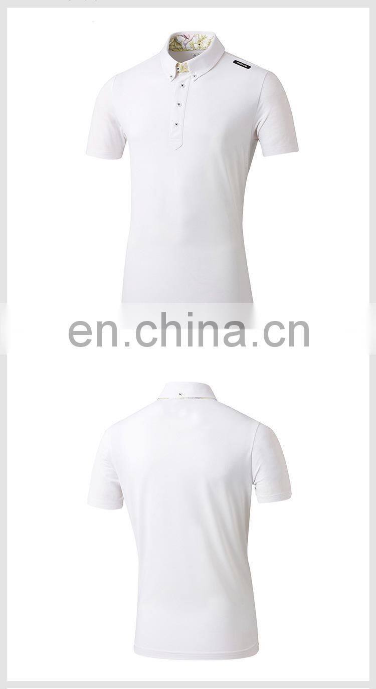 OEM custom dry fit golf polo shirt for men