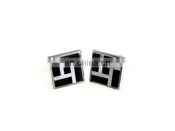 fashion men's jewelry high quality onyx cufflinks