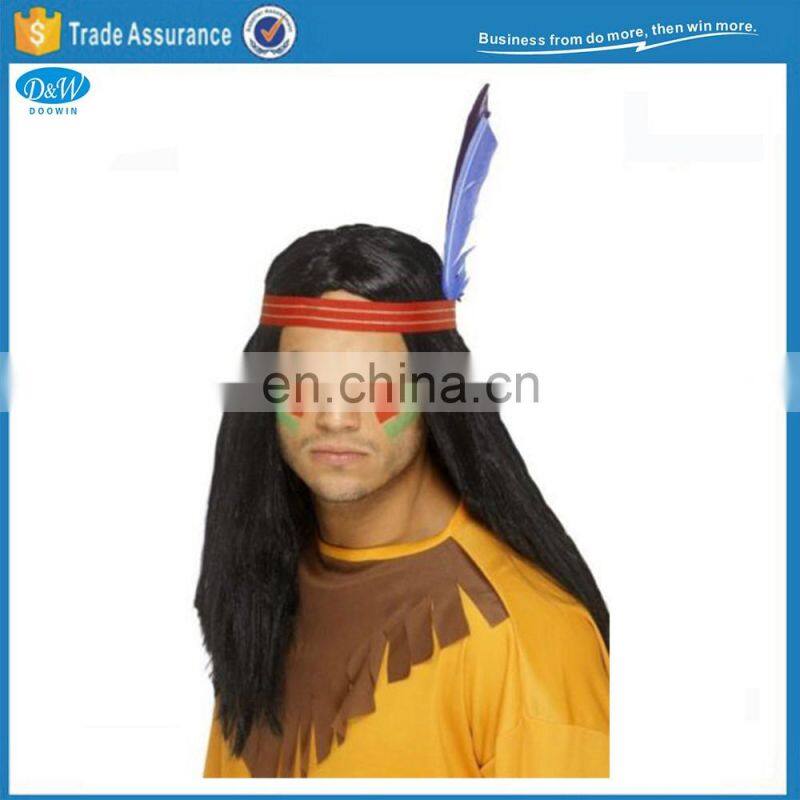 Adult Jamaican Rasta Hat with Dreadlocks Wig Lace Front Wig