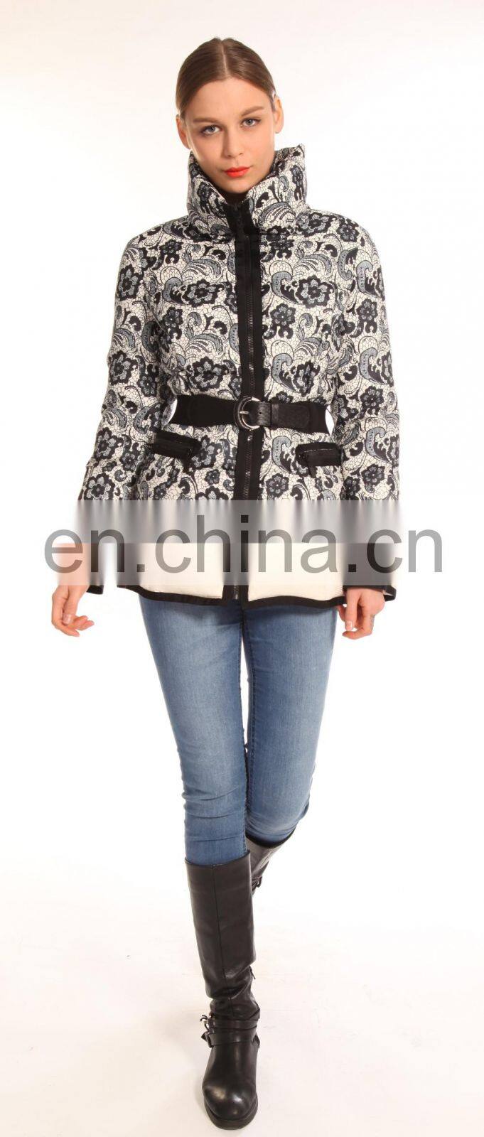 Customized Design High Quality Duck Feather Women Jacket