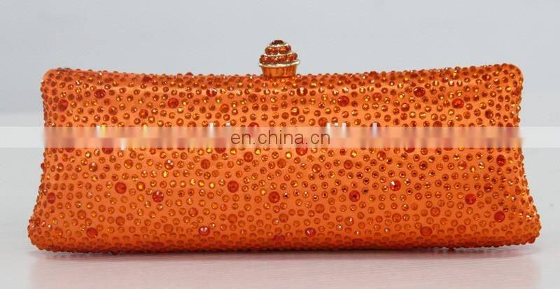 No.1802A Yellow color clutch evening party bags,evening clutch bags,multicolor crystal clutch bags