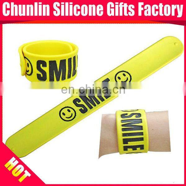 330mm printed silicone slap ruler for students