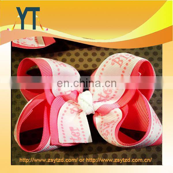 Top Grade Double Satin Big Hair Bow/Barrette/Hair Pin