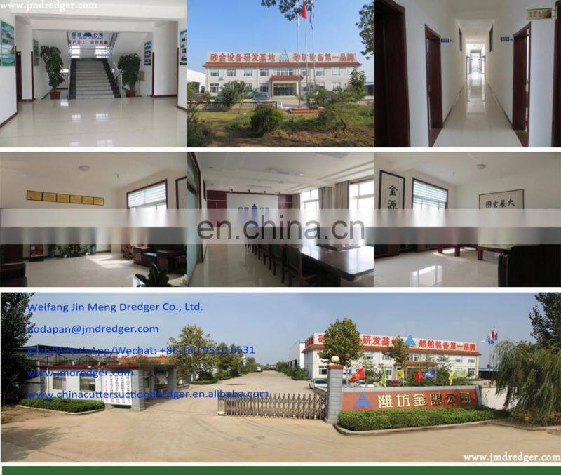 8/12/18/24/26 Inch Cutter suction dredger river sand dredging machine with engine and cutter head