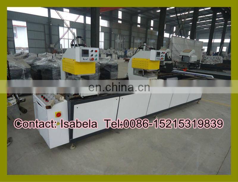 UPVC windows making machine :PVC Two heads seamless welding machine (HSWF-01)
