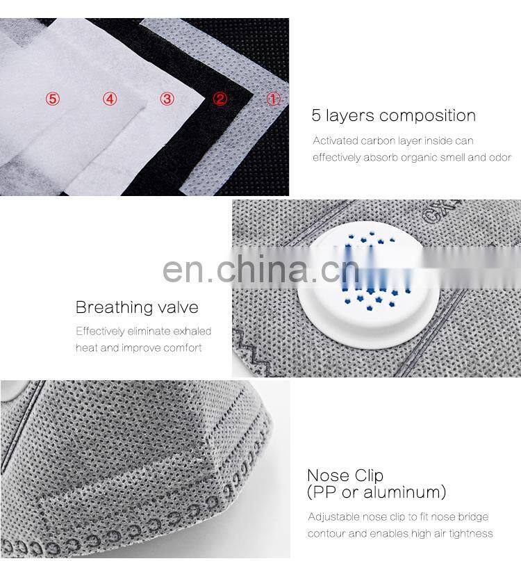 Convenient Portability Cheap Custom Logo Printing Non-woven Disposable Dust Mask