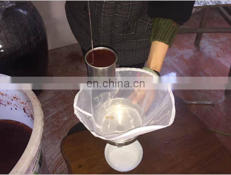 customized size nylon filter milk filter bag