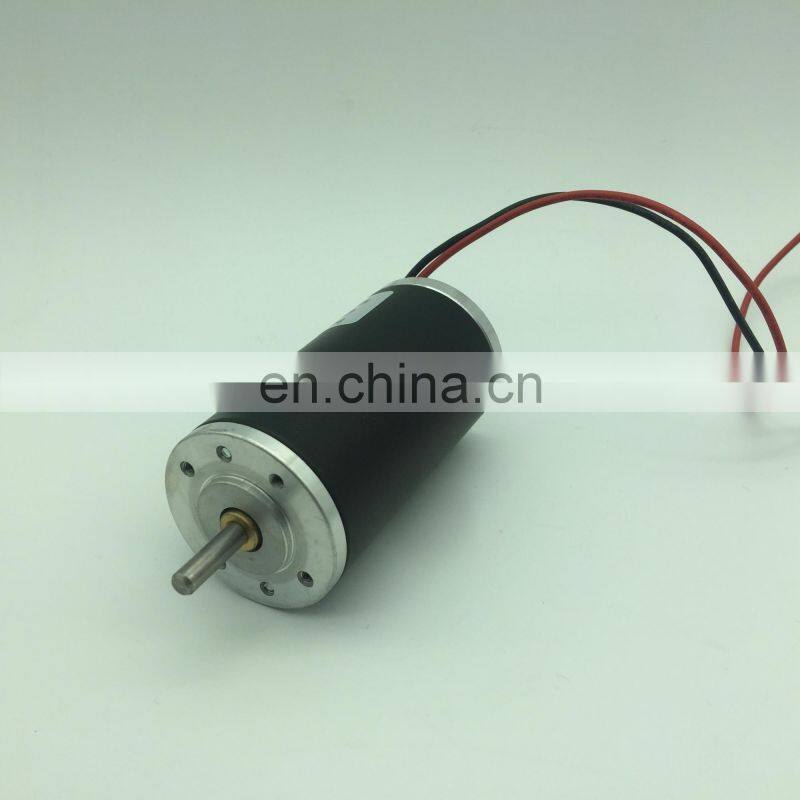 42ZYT03 series 12v or 24v dc motor equivalent to GR42x40 rated 3100rpm 57mNm