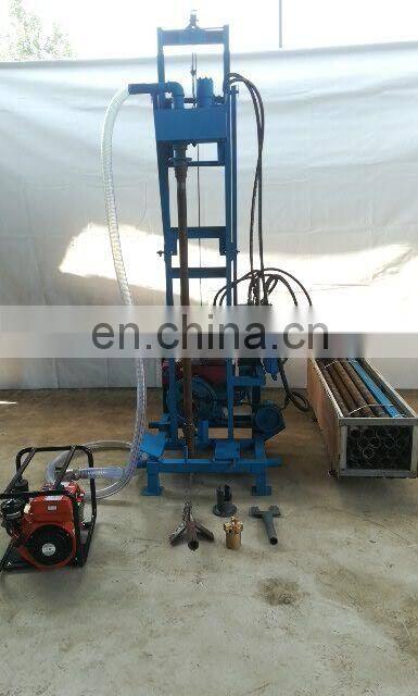 Factory price 100m depth borehole digging machine with diesel engine