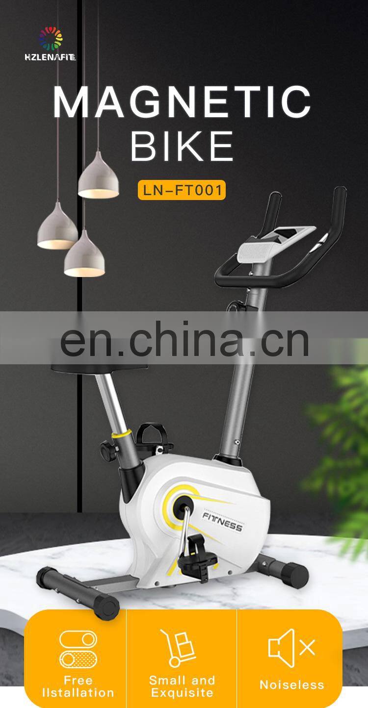 whosale Indoor body building machine Magnetic Exercise Upright Bike for training