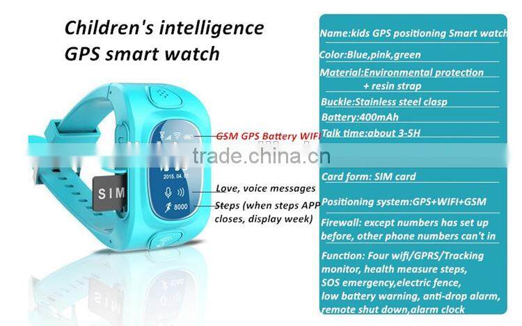 Children GPS Tracker for kids Satellite Android Monitor SOS function phone call y3 smart watch