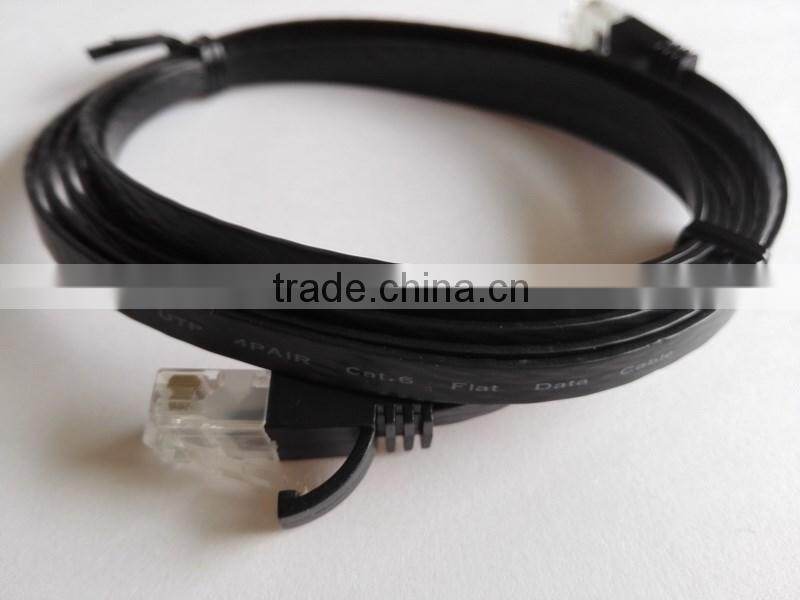 cat6 utp lan cable, Flat Cat 6 Patch Cord