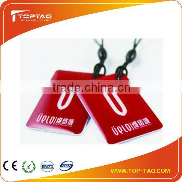 cheap custom design logo epoxy rfid tag with Glue