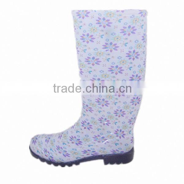 Distinctive Patterned Rain Boots For Women