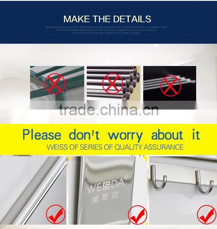 Wesda good quality Bathroom Towel rack With Hooks134