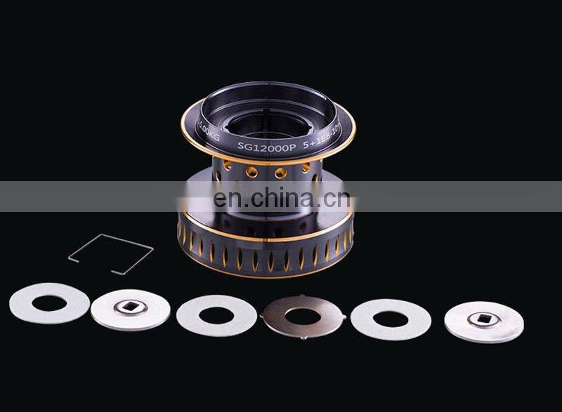 5+1-10+1BB Stainless Steel Ball Bearings 8000-12000 Full Metal 15kg Drag Fishing Equipment Distant Wheel Longcast Spinning Reel