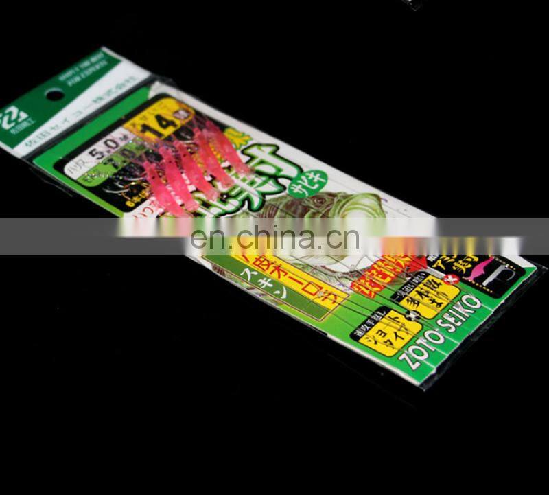 8-16# Saltwater/Freshwater Bait Rigs Soft Lure Silicone Luminous Glitter Glow in The Dark Artificial Baits Shrimp Sabiki Rig